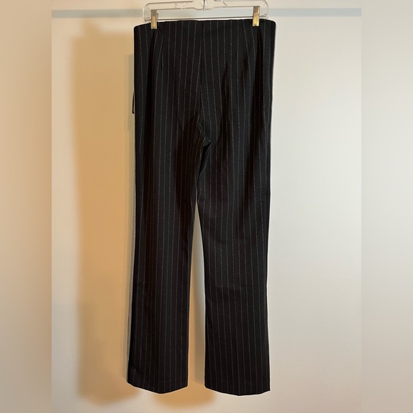 NWT- Lysse Ponte Pin Stripe High Waist Pants Wrinkle Resistant Waist Shaping - Picture 3 of 16